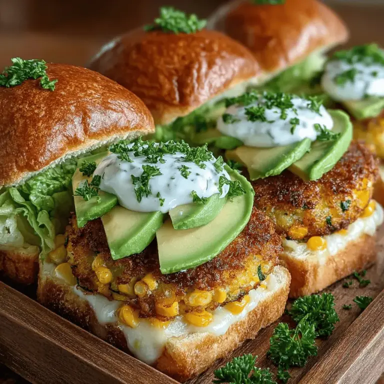 In the realm of culinary creativity, few recipes embody versatility quite like Zucchini Corn and Feta Fritter Sliders. This delightful dish marries the fresh, garden-fresh taste of zucchini with the sweet crunch of corn and the tangy richness of feta cheese, resulting in sliders that are not only appetizing but also packed with nutrients. Whether you’re hosting a casual lunch, preparing a light dinner, or planning a gathering with friends, these fritter sliders are sure to impress.