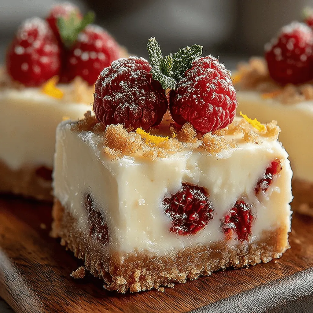 When summer graces us with its warmth, there’s nothing quite like indulging in a dessert that captures the essence of the season. Enter the Zesty No-Bake Lemon Raspberry Dream Bars, a delightful treat that combines the refreshing flavors of tart lemons and sweet raspberries. This easy-to-make dessert is perfect for those sweltering days when turning on the oven feels like a chore. With vibrant colors and a mouthwatering taste, these bars are sure to impress at any gathering, from casual picnics to formal celebrations.