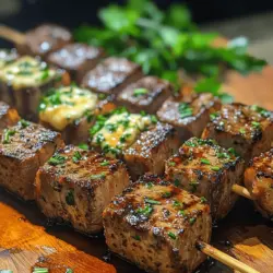 Fresh vegetables are often the unsung heroes of skewered dishes. For this recipe, consider using bell peppers, onions, and cherry tomatoes, which not only add color but also enhance the flavor of the skewers. Bell peppers bring sweetness and crunch, while onions provide a savory depth. Cherry tomatoes add a juicy burst of flavor when grilled.