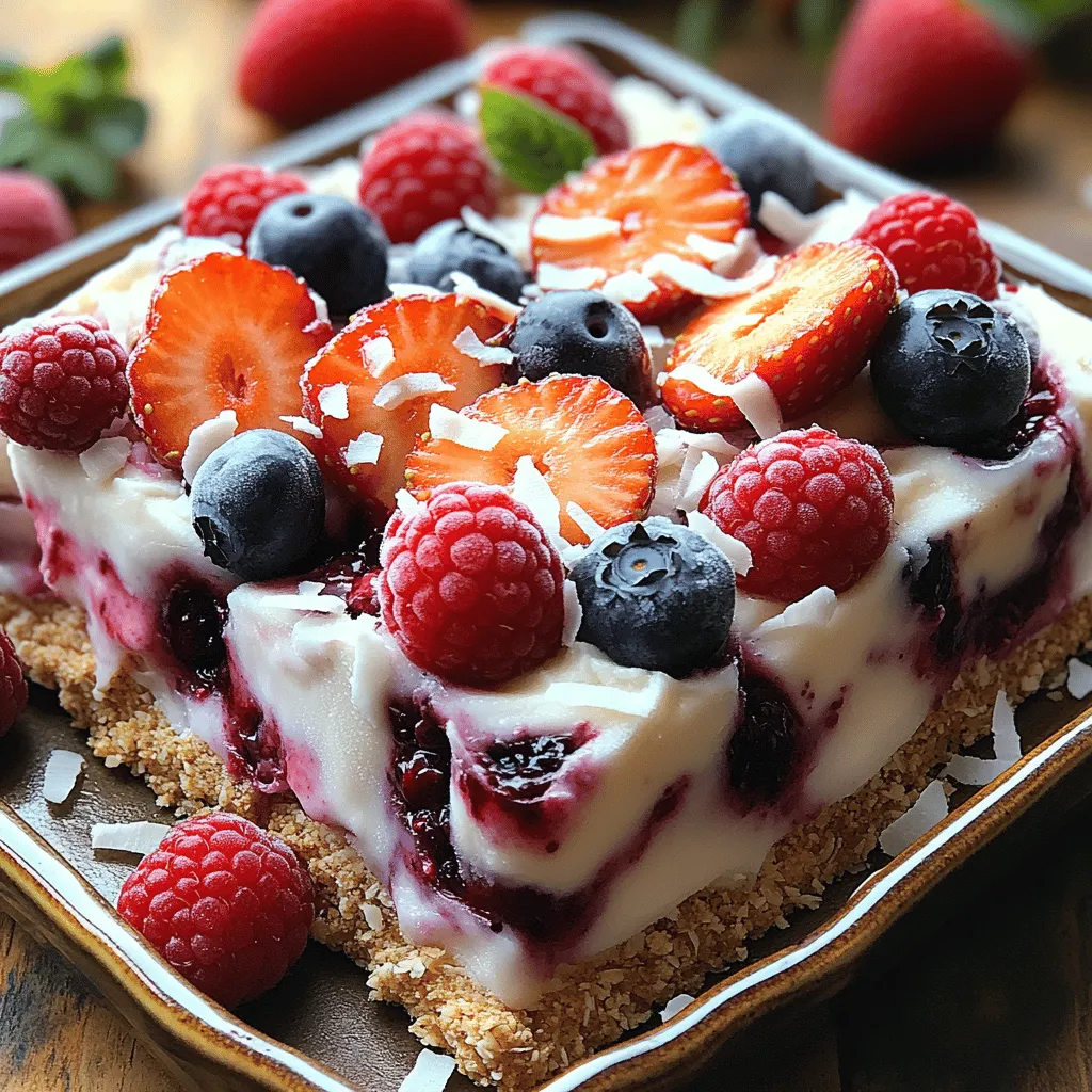 As the temperatures rise and summer beckons, the allure of tropical flavors becomes irresistible. Few things can transport you to a sun-soaked beach quite like a dessert that combines the rich, creamy taste of coconut with the vibrant sweetness of fresh berries. Enter the Tropical Bliss Frozen Coconut Berry Squares — a refreshing treat that embodies the essence of summer in every bite. Whether you're hosting a backyard barbecue or simply craving a cool dessert to beat the heat, these squares are the perfect solution.