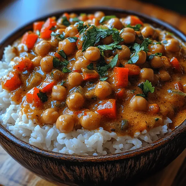 In the realm of plant-based cuisine, few dishes can rival the comforting allure of a creamy chickpea veggie curry. This vibrant dish not only tantalizes the taste buds but also serves as a nourishing option in a balanced diet. As more people seek to incorporate plant-based meals into their lives, this recipe stands out for its rich flavors and creamy texture, making it a perfect choice for both seasoned vegans and curious omnivores alike.
