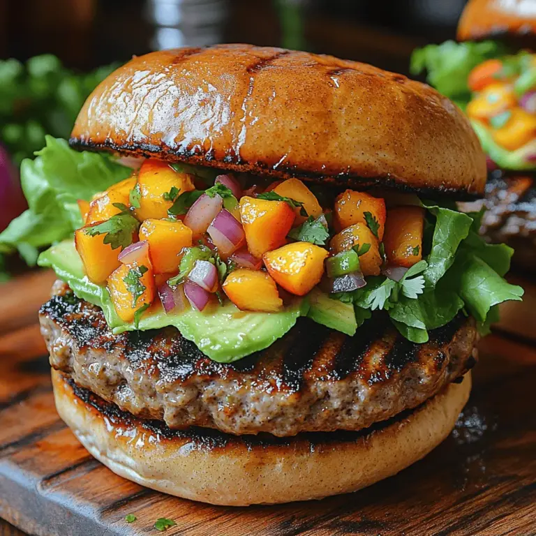 In the heart of summer, few meals are as satisfying as a perfectly grilled burger. The tantalizing aroma of meat sizzling on the grill, the sound of laughter among friends and family, and the vibrant colors of fresh ingredients all come together to create a quintessential summer experience. While beef burgers have long dominated the grill, turkey burgers are emerging as a delicious and healthier alternative that doesn’t skimp on flavor. In this article, we will explore a delightful recipe for Juicy Grilled Turkey Burgers paired with a refreshing Summer Peach Salsa. This dish not only highlights the essence of summer with its vibrant ingredients but also serves as a testament to the versatility of turkey as a protein choice.