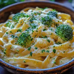Creamy Broccoli Alfredo Pasta is a delightful dish that combines the rich, luxurious flavors of traditional Alfredo sauce with the vibrant freshness of broccoli. This dish boasts a velvety texture that coats each strand of pasta, making every bite a sumptuous experience. Alfredo pasta dishes have long been a favorite among families and food enthusiasts alike, celebrated for their indulgent creaminess and comforting nature. By introducing broccoli into the mix, this recipe not only enhances the visual appeal with a pop of green but also packs in a healthy dose of nutrients, making it a fantastic option for those seeking a balanced meal.