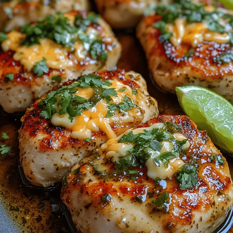 In the realm of home cooking, few meals are as satisfying as a hearty, flavorful dish that combines the perfect balance of spice and creaminess. Enter Spicy Jalapeño Ranch Chicken, a recipe that not only tantalizes the taste buds but also brings a burst of color and excitement to your dinner table. This dish features succulent chicken breasts marinated in a zesty ranch dressing, elevated with the heat of fresh jalapeños, and topped with gooey melted cheddar cheese. Whether you're hosting a family dinner or meal prepping for the week, this recipe is a surefire way to impress and satisfy.