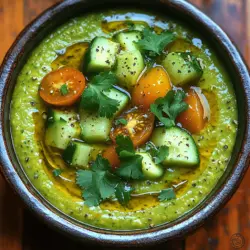 Understanding the culinary world is not just about cooking; it's an exploration of flavors, textures, and the joy of sharing food. Among the myriad of dishes that celebrate this exploration, the Refreshing Avocado Cucumber Gazpacho stands out as a vibrant and nutritious option. This chilled soup is a perfect blend of healthy ingredients, offering a refreshing taste ideal for warm days or as a light starter. Packed with nutrients from avocados and cucumbers, this dish not only satisfies the palate but also promotes wellness. In this article, we will delve into the recipe, explore its benefits, and provide detailed insights to help you create the perfect gazpacho.