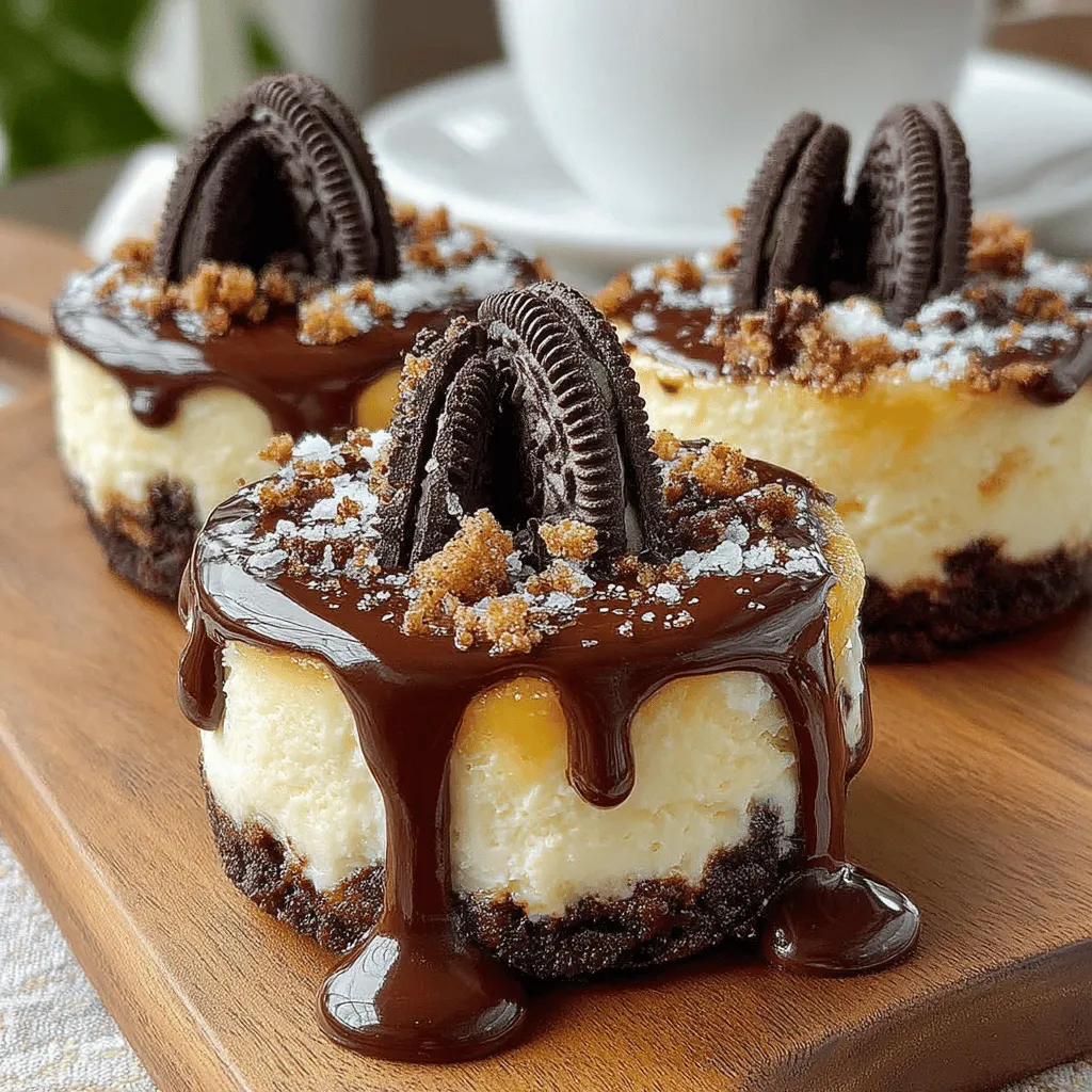 Indulging in a dessert doesn't always have to mean spending hours in the kitchen. The Decadent No-Bake Oreo Cheesecake Cups are a perfect solution for those craving a sweet treat without the hassle of baking. This delightful dessert combines the rich flavors of cream cheese and whipped cream with the beloved taste of Oreo cookies, creating an irresistible layered experience. Not only is this dessert visually appealing, but it also satisfies a range of palates, making it a crowd-pleaser for any occasion. Whether you're hosting a party, enjoying a family gathering, or simply treating yourself after a long day, these cheesecake cups are sure to impress.