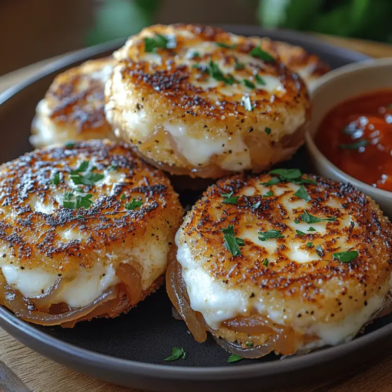 Homemade snacks and appetizers bring a unique joy to the dining experience, elevating ordinary moments into delightful culinary adventures. Among the myriad of snack options, crispy mozzarella onion melts stand out as a versatile dish that tantalizes taste buds with their rich flavors and satisfying textures. This delectable treat combines the sweetness of caramelized onions with the gooey goodness of melted mozzarella, all encased in a crispy coating. Whether you're hosting a casual gathering, looking for a quick game-day snack, or simply wanting to indulge in something comforting, crispy mozzarella onion melts are an ideal choice.