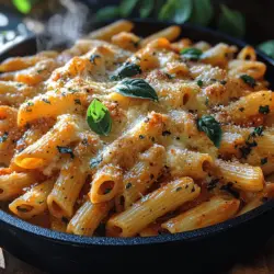 Pasta bakes are a beloved staple in home cooking, offering not only a hearty meal but also the warmth and comfort that comes from a dish baked to perfection. Among the myriad of pasta recipes, the Creamy Tomato Basil Pasta Bake stands out due to its rich flavor profile and satisfying texture. This dish combines the delightful creaminess of a cheese sauce, the freshness of basil, and the tangy sweetness of tomatoes, creating a layered experience that is both comforting and indulgent.