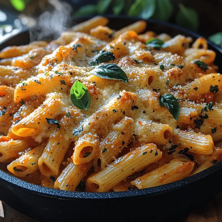 Pasta bakes are a beloved staple in home cooking, offering not only a hearty meal but also the warmth and comfort that comes from a dish baked to perfection. Among the myriad of pasta recipes, the Creamy Tomato Basil Pasta Bake stands out due to its rich flavor profile and satisfying texture. This dish combines the delightful creaminess of a cheese sauce, the freshness of basil, and the tangy sweetness of tomatoes, creating a layered experience that is both comforting and indulgent.