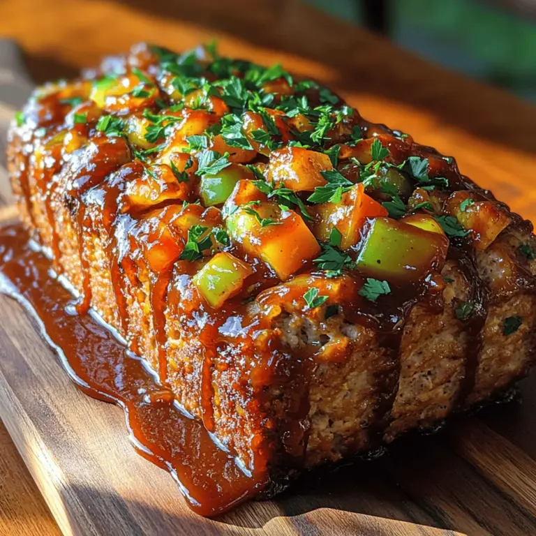 When it comes to comfort food, meatloaf often tops the list as a family favorite. However, the traditional recipes can sometimes be heavy and rich, leading many to seek healthier alternatives without sacrificing flavor. Enter the "Zesty Delight: Tangy BBQ Turkey Meatloaf." This innovative twist on a classic dish combines the savory essence of ground turkey with a tangy barbecue glaze, making it the perfect option for those who crave a hearty meal without the guilt.