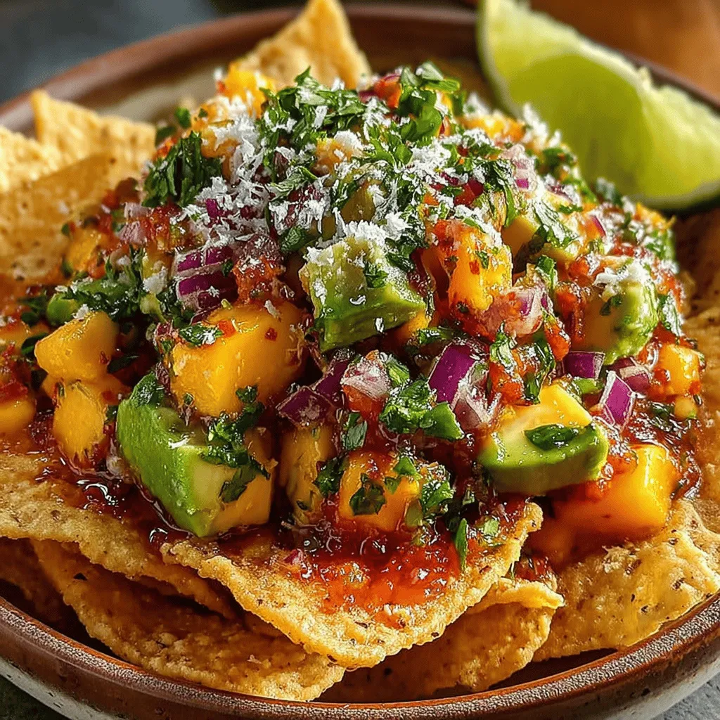 In the vibrant world of culinary delights, few dishes capture the essence of summer like Tropical Fiesta Mango Avocado Salsa. This refreshing and colorful salsa is not just a feast for the eyes but also a celebration of tropical flavors that tantalize the taste buds. Ideal for outdoor gatherings, casual picnics, or as a healthy snack option, this salsa beautifully marries the sweetness of ripe mangoes with the creamy texture of avocados. Enhanced by zesty lime juice and a subtle kick of spice, this recipe invites a taste of the tropics to any meal, making it a must-try for those looking to elevate their culinary repertoire.