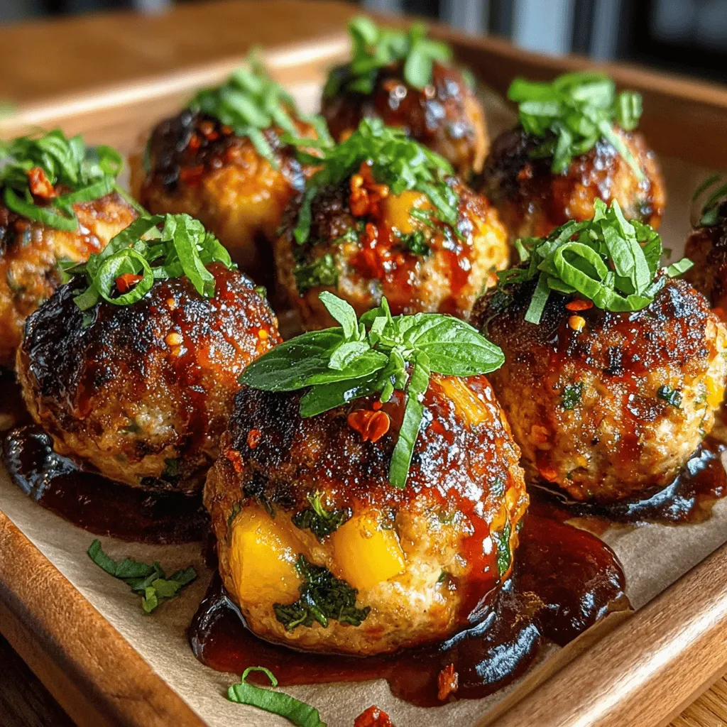 The inspiration for Baked Peach Meatballs Delight stems from a desire to fuse traditional comfort food with a refreshing twist. As culinary exploration continues to evolve, the use of fruits in savory dishes has gained popularity, offering a creative way to incorporate seasonal produce. Peaches, known for their luscious sweetness and juicy texture, are often associated with summer, evoking images of sun-soaked orchards and vibrant farmers' markets. Incorporating peaches into meatballs not only enhances the flavor but also adds a unique dimension to a dish that is often overlooked.
