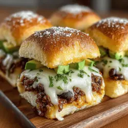 Turkey Chili and Cheese Mini Sliders are an irresistible combination of hearty flavors and delightful textures that make them a favorite for gatherings, parties, and family dinners alike. These bite-sized treats are not only crowd-pleasers but also versatile enough to cater to a variety of palates. Whether you’re serving them at a game day event or as a cozy weeknight meal, these sliders are sure to impress.