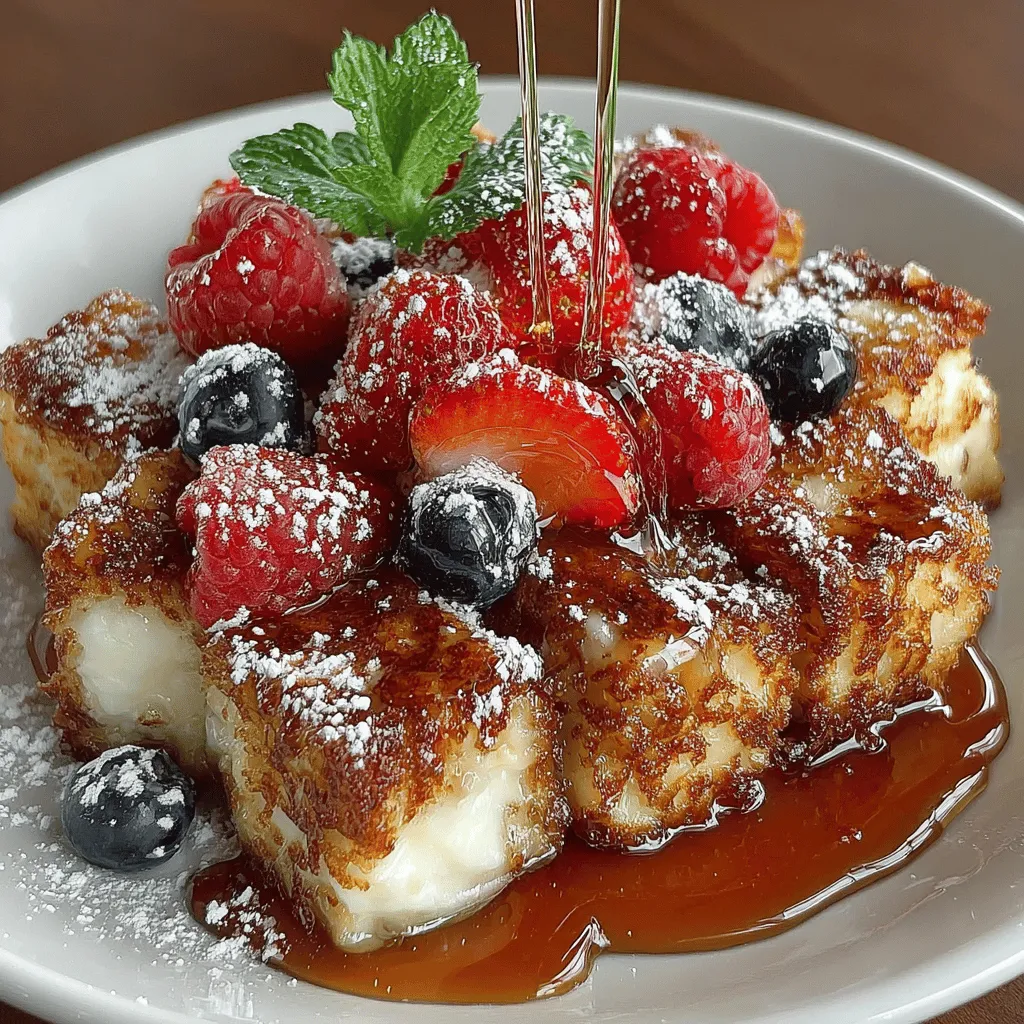 Mini French Toast Bites with Berries are a delightful twist on the classic breakfast favorite. These bite-sized treats transform the traditional French toast experience into an elegant and shareable dish, making them ideal for brunch gatherings, breakfast-for-dinner nights, or simply enjoying a delicious morning meal. The combination of crispy edges and soft centers, paired with a medley of fresh berries, creates a perfect balance of flavors and textures that are sure to impress family and friends alike.