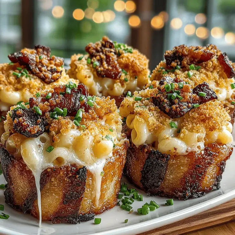 One of the critical components of any great mac and cheese is the cheese sauce, and for our Bacon-Wrapped Mini Mac & Cheese Cups, we’ll create a rich, creamy sauce that will elevate the dish to new heights.
