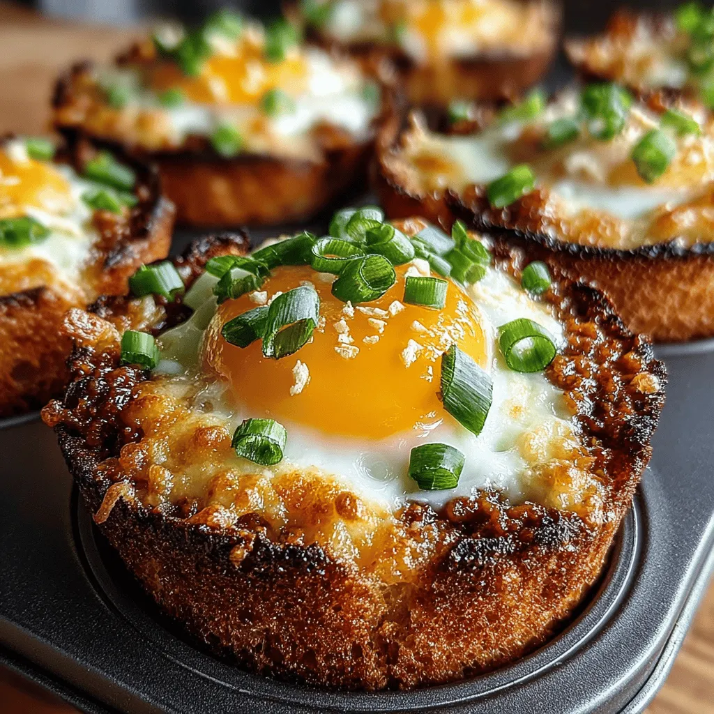 To ensure that your Chili Cheese Egg Toast Cups are perfectly fluffy and flavorful, start with the egg mixture. Whisk together the eggs in a medium mixing bowl until they are well combined. Aim for a consistency that is smooth and slightly frothy. This indicates that air has been incorporated into the eggs, which will help create a light texture once baked.