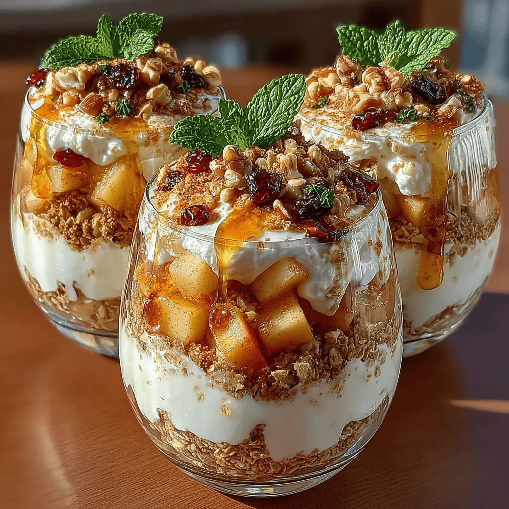 To truly appreciate the Apple Yogurt Crunch Bowls, it’s essential to understand the role of each ingredient and its nutritional benefits. Let’s dive into the key components that make this recipe not just a treat for your taste buds but also a powerhouse of nutrition.