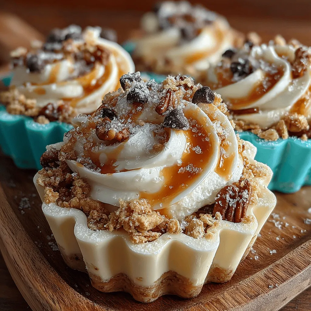Once your delicious salted caramel mixture is ready, it’s time to scoop it into molds. For this recipe, you can use silicone molds, ice cube trays, or even mini muffin tins. Silicone molds are particularly advantageous because they make it easier to pop out the clusters once frozen.