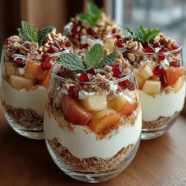 As the leaves begin to turn and the air grows crisp, the flavors of autumn invite us to embrace a bounty of seasonal ingredients. One of the most delightful ways to showcase these flavors is through the creation of Autumn Harvest Yogurt Parfaits. This recipe not only highlights the vibrant colors and tastes of the season but also offers a nutritious and satisfying option for breakfast or a snack. With layers of creamy Greek yogurt, fresh fruits, and crunchy granola, these parfaits are as visually appealing as they are delicious, making them a perfect addition to your fall routine.
