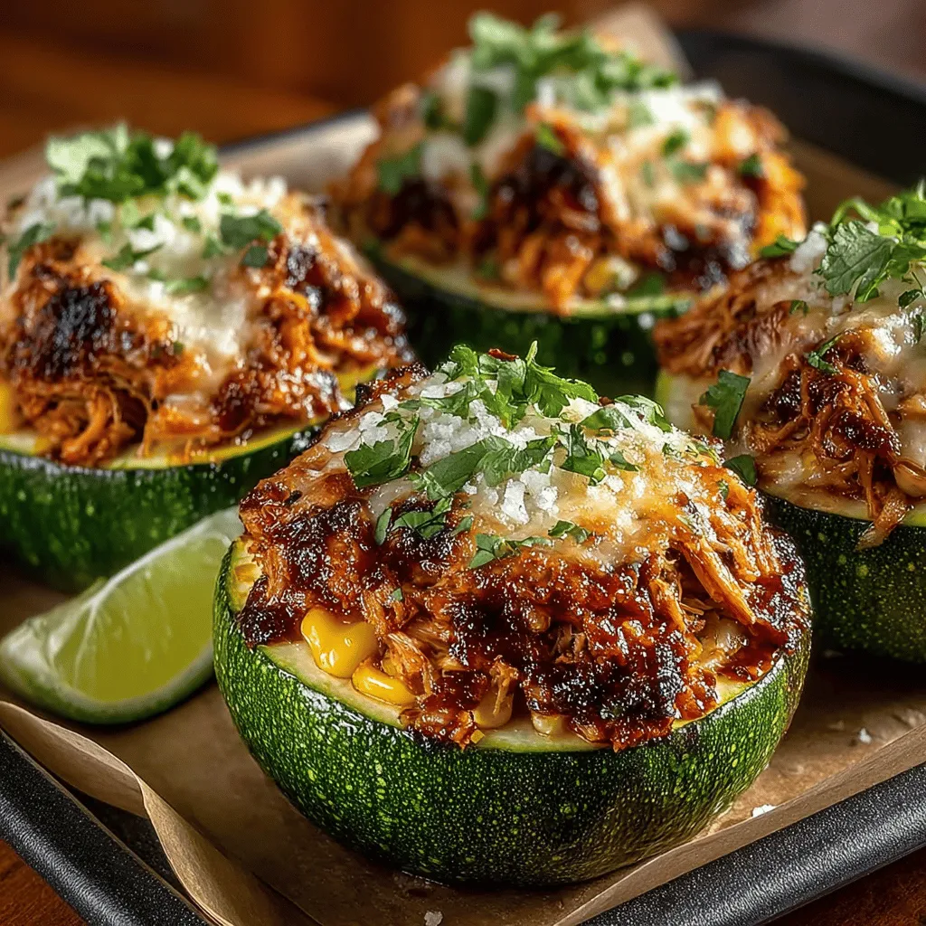 In today's fast-paced world, the demand for healthy and creative meal options has never been higher. People are increasingly seeking ways to enjoy meals that are not only nutritious but also flavorful and satisfying. One ingredient that has surged in popularity due to its versatility and health benefits is zucchini. This remarkable vegetable can be transformed into a variety of dishes, making it an excellent choice for anyone looking to incorporate more vegetables into their diet. One such delightful creation is the Zesty Baked BBQ Chicken Zucchini Cups, a dish that presents a perfect blend of taste, texture, and nutrition, ideal for lunches, dinners, or even as a crowd-pleasing appetizer at gatherings.