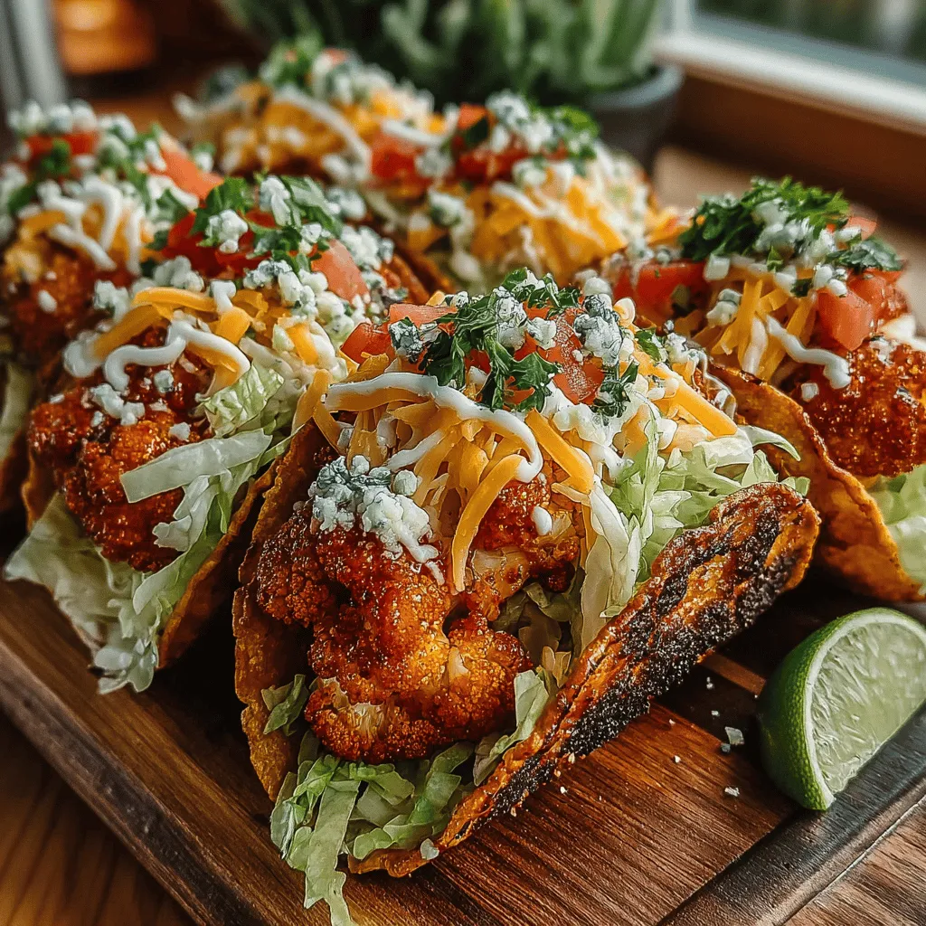 In the ever-evolving world of culinary delights, finding a dish that marries deliciousness with healthfulness often feels like a Herculean task. Yet, Spicy Mini Buffalo Cauliflower Taco Cups are here to revolutionize that experience. This innovative recipe showcases the dynamic interplay of bold buffalo sauce and the wholesome goodness of cauliflower, creating a delightful plant-based meal that delivers a spicy punch. Whether you’re hosting a gathering, celebrating game day, or seeking a vibrant weeknight dinner option, these taco cups stand out as a visually appealing and satisfying dish. Join us as we delve deeper into this exciting recipe and the world of flavors it encapsulates.