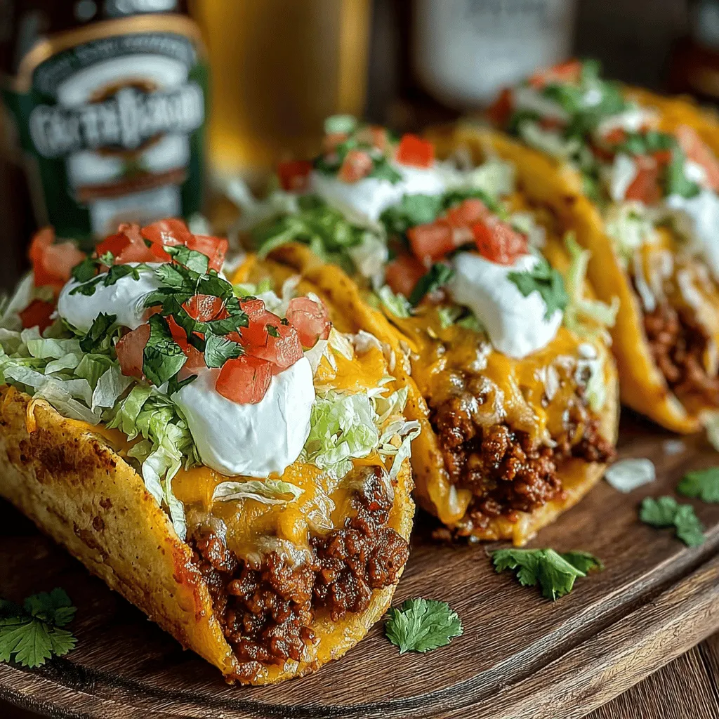 If you’re looking for a delightful appetizer or a light meal that packs a punch of flavor and can be prepared in no time, look no further than Mini Chicken Taco Shell Melts. This innovative dish combines the beloved elements of classic tacos with the convenience of bite-sized melts, making it a perfect addition to any gathering or family dinner. The crisp tortilla shells, savory ground chicken, and a medley of fresh toppings create a satisfying combination that is sure to please even the pickiest eaters.