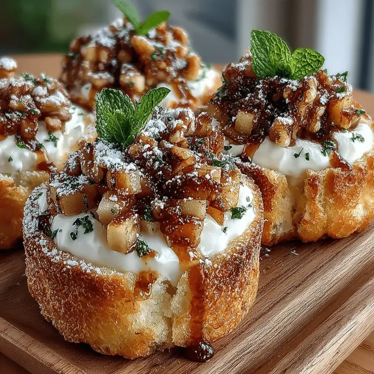 If you're seeking a delightful breakfast or a delicious snack that combines flavor with nutrition, look no further than Crispy Apple Cinnamon Yogurt Toast Cups. This innovative recipe combines the comforting flavors of cinnamon and apples with the creamy goodness of yogurt, all nestled within a crispy toast cup. The appeal of this dish lies not only in its taste but also in its versatility; it can be served for breakfast, as a mid-day treat, or even as a healthy dessert option.