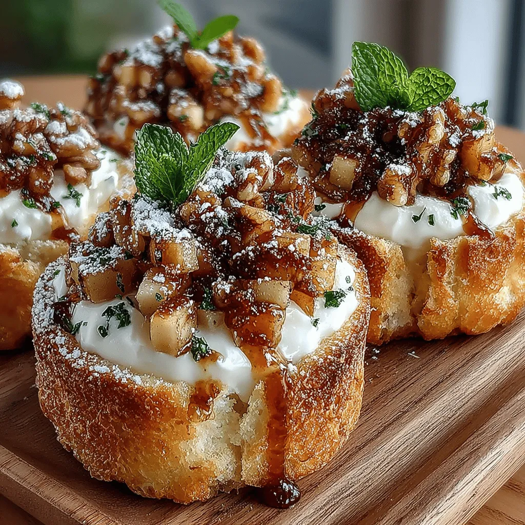 If you're seeking a delightful breakfast or a delicious snack that combines flavor with nutrition, look no further than Crispy Apple Cinnamon Yogurt Toast Cups. This innovative recipe combines the comforting flavors of cinnamon and apples with the creamy goodness of yogurt, all nestled within a crispy toast cup. The appeal of this dish lies not only in its taste but also in its versatility; it can be served for breakfast, as a mid-day treat, or even as a healthy dessert option.
