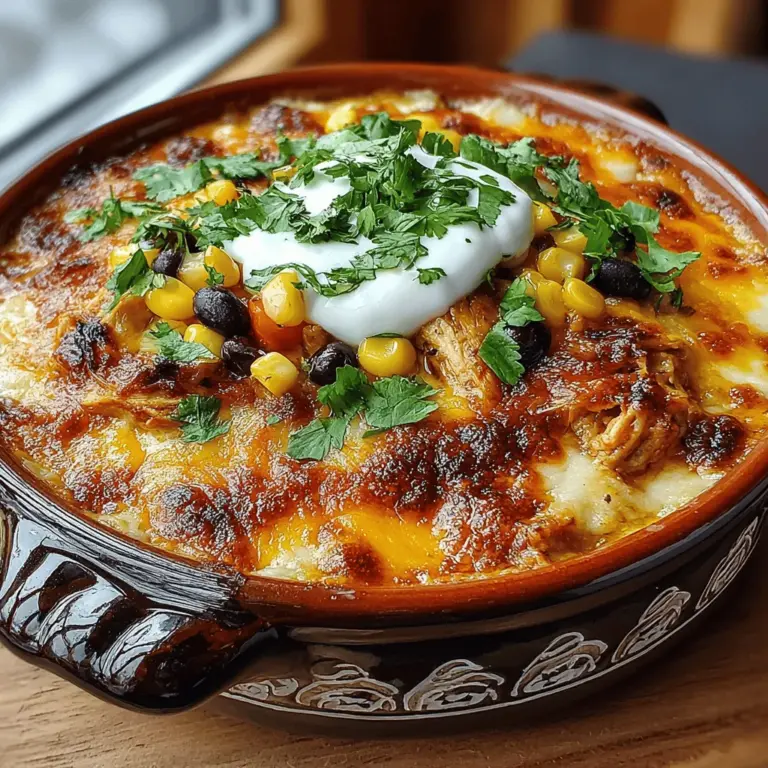 When it comes to comfort food, few dishes can rival the warmth and satisfaction of a hearty casserole. The "Spicy Heaven: Creamy Jalapeño Chicken Casserole" is a delightful twist on traditional comfort food, combining creamy textures with a spicy kick that both excites and soothes the palate. This dish is an ideal choice for family gatherings or a cozy weeknight dinner, delivering a burst of flavor that appeals to all ages.