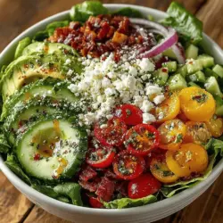 Welcome to the world of refreshing flavors with our Summer Bliss Salad Bowl! As the temperatures rise and the days stretch longer, there’s no better way to celebrate the season than by indulging in a vibrant and nutritious salad. This dish is not just a feast for the eyes but also a nourishing delight for the body, making it a perfect choice for picnics, backyard barbecues, or a light lunch on a sunny afternoon. The Summer Bliss Salad Bowl is bursting with fresh vegetables, creamy avocado, and a zesty dressing that will leave you feeling invigorated and satisfied.