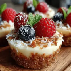 In the world of healthy snacking, Frozen Berry Coconut Cream Clusters stand out as a delightful treat that is both refreshing and satisfying. This recipe combines the natural sweetness of mixed berries with the creamy texture of coconut, resulting in clusters that are not only delicious but also packed with nutrients. Whether you’re looking for a quick snack, a dessert, or a healthy indulgence on a hot day, these clusters are sure to please.