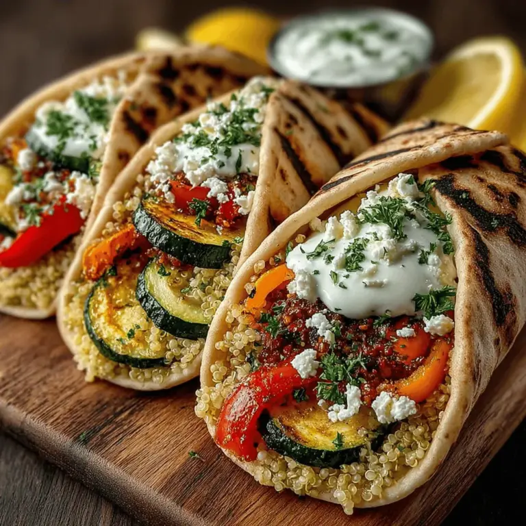 In recent years, plant-based recipes have surged in popularity, appealing to health-conscious consumers and culinary adventurers alike. Among these, the Zesty Zucchini Pita Pockets stand out as a delightful option that combines fresh, vibrant ingredients with a satisfying texture. Perfect for a light meal, snack, or even a picnic treat, these pita pockets are not only easy to prepare but also packed with nutritional benefits. Whether you’re a seasoned home cook or just beginning to explore the world of plant-based cuisine, this recipe offers a delicious way to enjoy wholesome flavors.