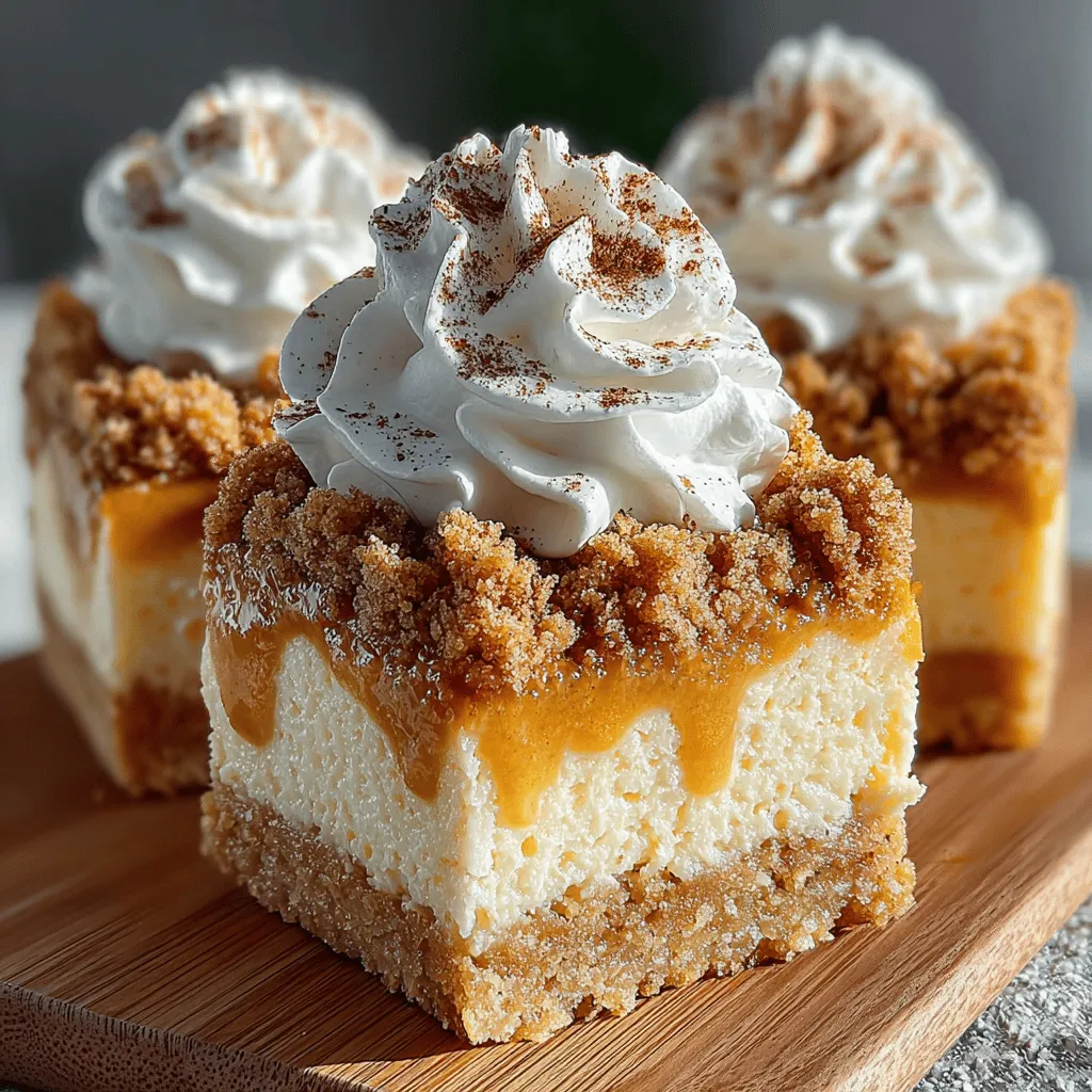 To create these scrumptious frozen pumpkin cheesecake cookie bars, it's essential to understand the ingredients that come together to form this delightful treat.