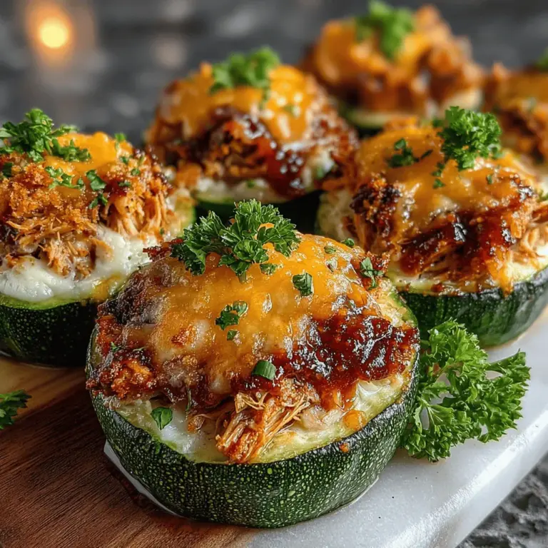 Mini BBQ Chicken Zucchini Cups are the perfect blend of flavors and textures, making them a delightful dish for any occasion. These bite-sized treats not only offer a mouthwatering taste but also showcase the versatility of zucchini as a healthy and delicious ingredient. As more people seek nutritious options that don't compromise on flavor, these zucchini cups emerge as a fantastic solution. They are not only easy to prepare but also make for an impressive presentation, whether served as appetizers at a party or as a wholesome meal during a busy weeknight.