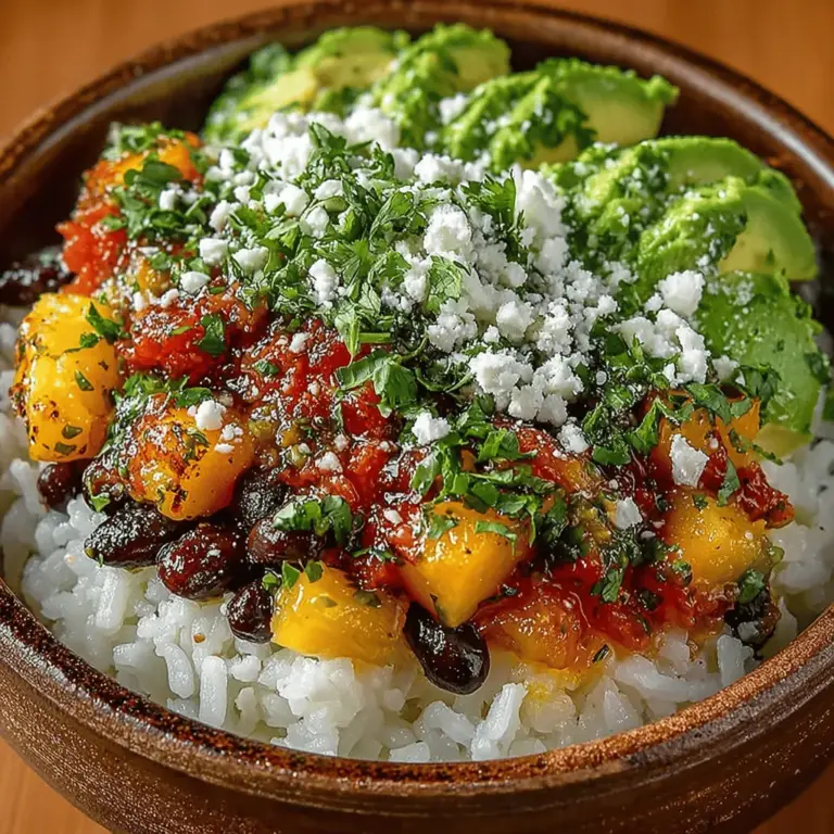 As the summer sun warms the days and the vibrant colors of nature come alive, there’s nothing quite like enjoying a light, refreshing meal that captures the essence of the season. Enter the Peachy Bliss Rice Bowl, a delightful dish that brings together sweet, juicy peaches, hearty grains, and a medley of complementary ingredients to create a perfect summer meal. This recipe is not only bursting with flavor but also beautifully balances textures that make each bite a satisfying experience.