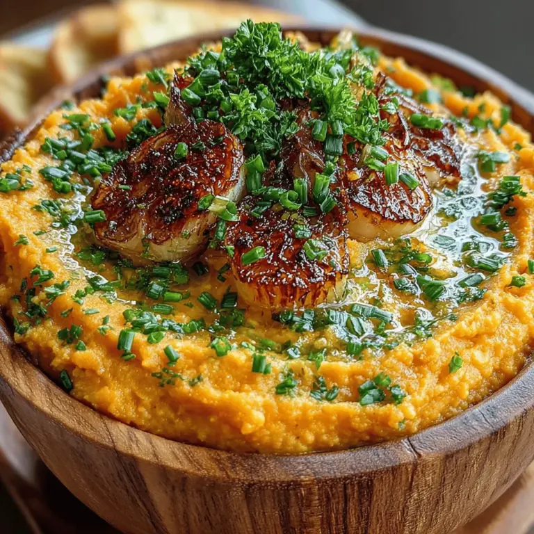 If you're looking for a side dish that is both comforting and bursting with flavor, Creamy Roasted Garlic Sweet Potato Mash should be at the top of your list. This dish combines the earthy sweetness of sweet potatoes with the rich, mellow notes of roasted garlic, creating a mash that is velvety in texture and irresistible in taste. Whether you're serving it alongside a hearty roast, a cozy Thanksgiving turkey, or simply enjoying it as part of a weeknight dinner, this recipe is sure to impress.