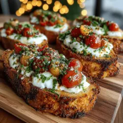 To create the perfect Mini Mozzarella Tomato Baguette Melts, it's essential to understand the key components that make this dish a standout. Each ingredient plays a vital role in achieving a harmonious balance of flavors and textures.