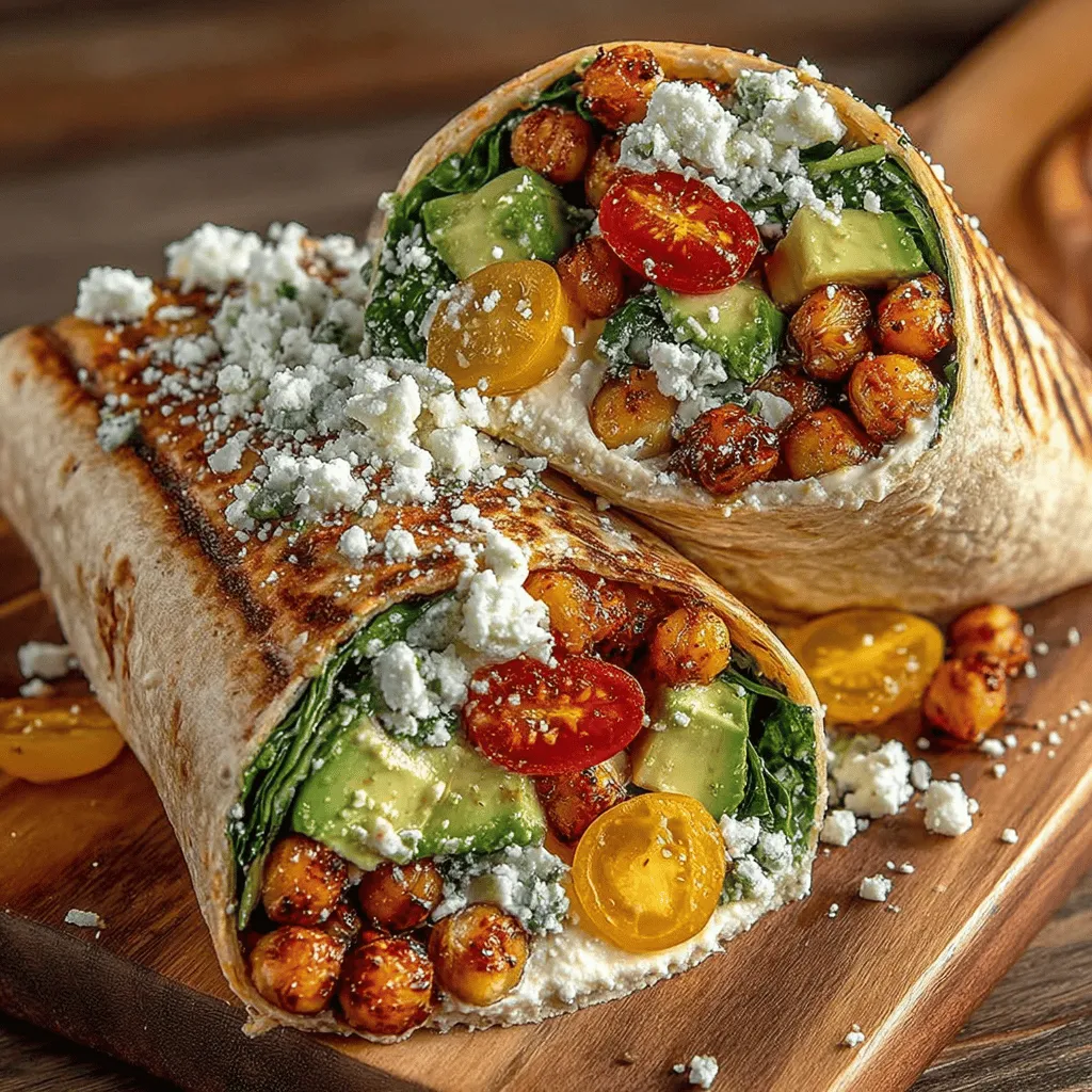 In today's health-conscious world, finding meals that are both nutritious and satisfying can sometimes feel like a daunting task. Enter Garlic Herb Roasted Chickpea Wraps—an exceptional dish that seamlessly combines health and taste. These wraps are not only simple to prepare but are also a delightful explosion of flavors that cater to both plant-based diets and those simply looking to incorporate more wholesome ingredients into their meals. Packed with protein-rich chickpeas, fresh vegetables, and a medley of aromatic herbs and spices, Garlic Herb Roasted Chickpea Wraps present an excellent choice for lunch or a light dinner. This article will guide you step-by-step through the preparation, assembly, and enjoyment of these wholesome wraps, ensuring that you create a meal that is both nourishing and delicious.