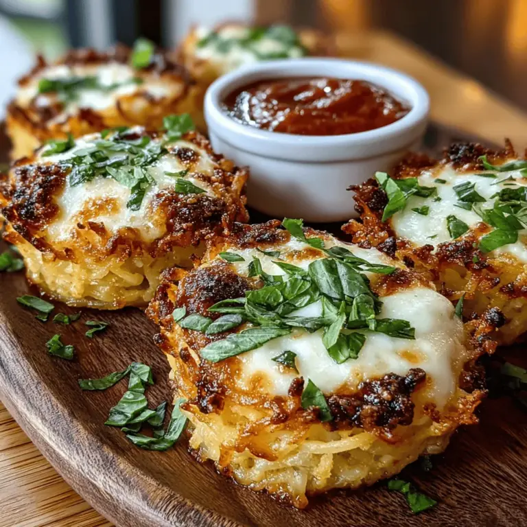 If you're on the lookout for a delightful twist on traditional pasta dishes, look no further than Mini Spaghetti & Cheese Noodle Nests. This inventive recipe marries the classic flavors of spaghetti and cheese into charming little nests that are as fun to make as they are to eat. These mini nests encapsulate the essence of comfort food while adding an element of whimsy to your dining table, making them a hit with both kids and adults alike.