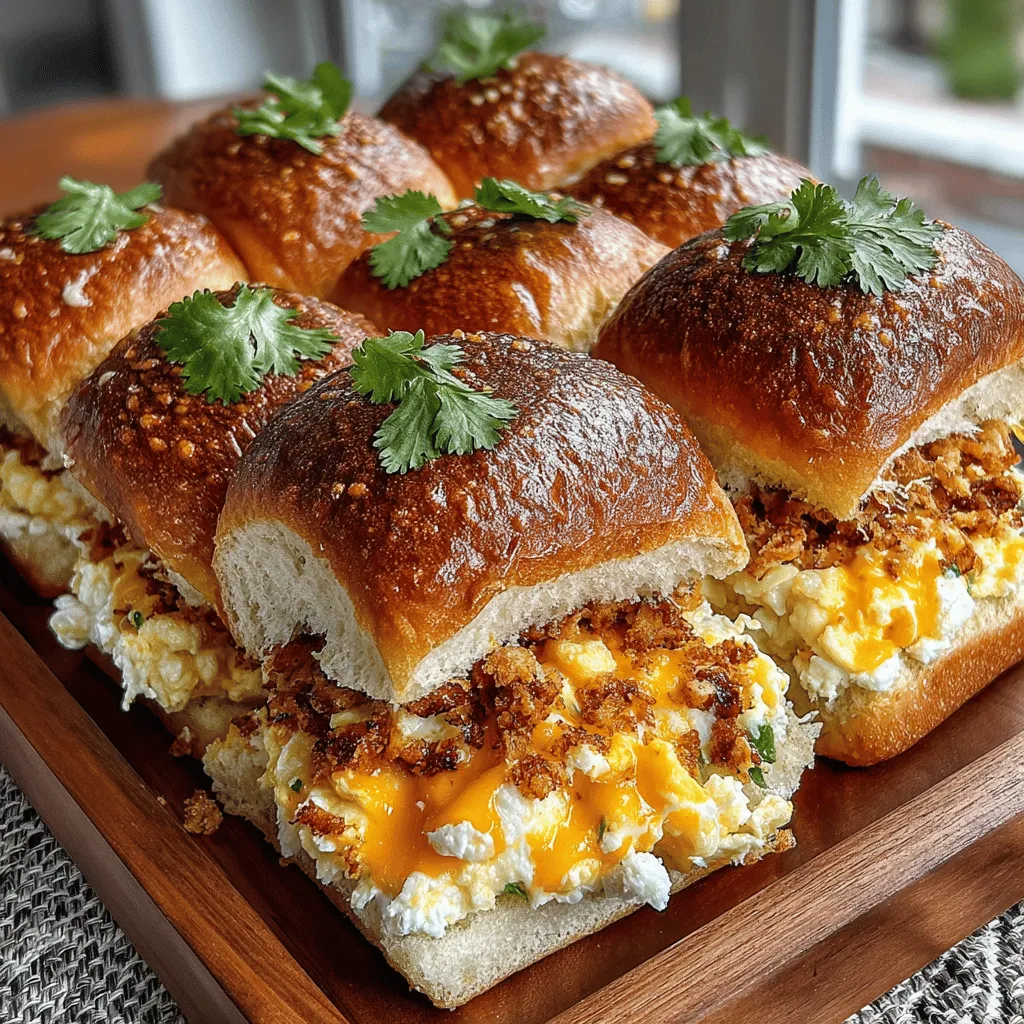 In recent years, sliders have surged in popularity as a versatile meal option that caters to a variety of tastes and occasions. These compact sandwiches are perfect for breakfast, brunch, or even as appetizers at parties, making them a favorite among food enthusiasts. Among the myriad of slider recipes, the Spicy Green Chili Egg and Cheese Sliders stand out with their unique flavor profile that combines the creaminess of eggs and cheese with a delightful kick from green chilies. This dish is not only a treat for egg lovers but also serves as an exciting twist for those seeking something new to elevate their breakfast game.