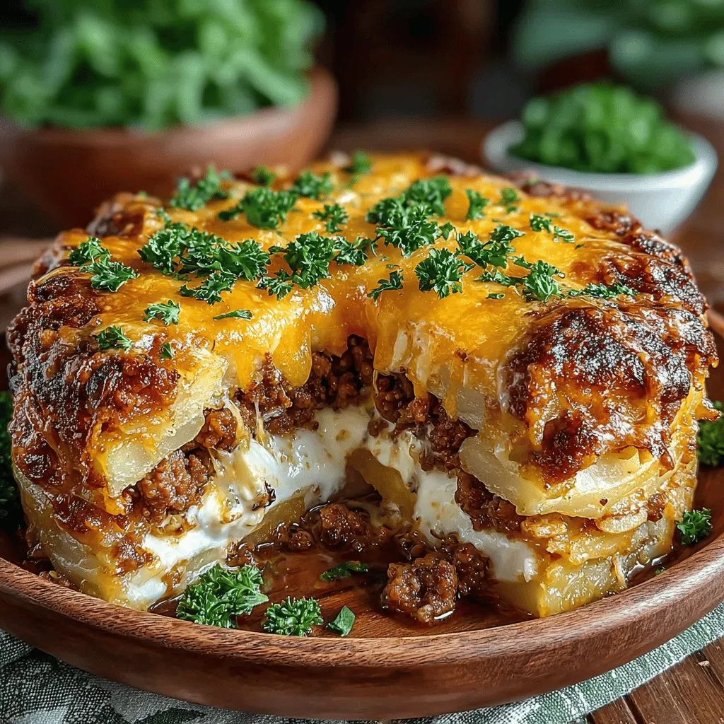As the leaves begin to change and the air turns crisp, the culinary world shifts towards heartwarming flavors and cozy meals that warm both body and soul. One dish that beautifully embodies this seasonal transition is the Cheesy Fall Breakfast Potato Bake. This recipe has become a staple in many households, celebrated not just for its comforting nature but also for its versatility. Whether you’re hosting a weekend brunch, preparing a family feast, or simply seeking a wholesome start to your day, this breakfast bake offers a delightful blend of flavors and textures that are sure to please everyone at the table.