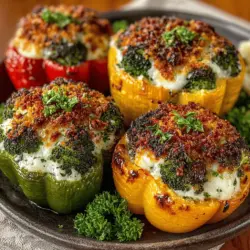 Mini Bell Peppers The star of this appetizer is undoubtedly the mini bell peppers. These small, vibrant vegetables come in a variety of colors, including red, yellow, and orange, making them a feast for the eyes. Nutritionally, mini bell peppers are an excellent choice; they are low in calories and high in essential vitamins. Just one serving can provide a significant amount of Vitamin C, which is crucial for boosting the immune system, as well as Vitamin A, which supports vision and skin health. Their sweet, crunchy texture makes them an ideal vessel for stuffing, and their naturally colorful appearance enhances the dish’s visual appeal.