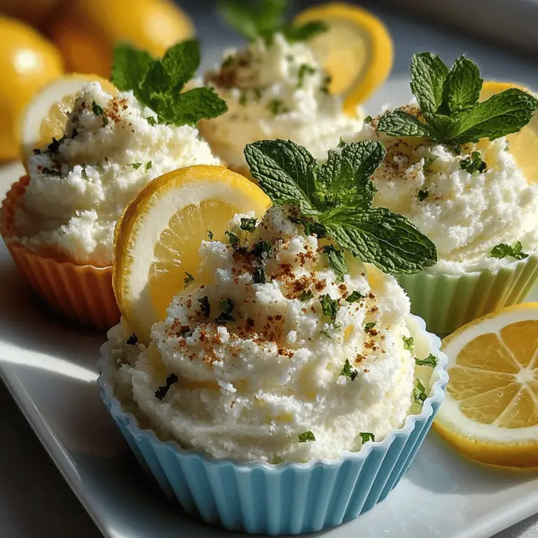 In the quest for a refreshing and healthy dessert, Zesty Frozen Yogurt Lemon Poppyseed Cups stand out as a delightful choice. This recipe blends the creamy texture of Greek yogurt with the tangy brightness of fresh lemons and the satisfying crunch of poppy seeds, creating a treat that is not only delicious but also nutritious. Ideal for warm weather or as a light snack, these yogurt cups are sure to please both adults and children alike. In this article, we will explore the ingredients, preparation steps, and the many reasons why this treat deserves a place in your recipe repertoire.