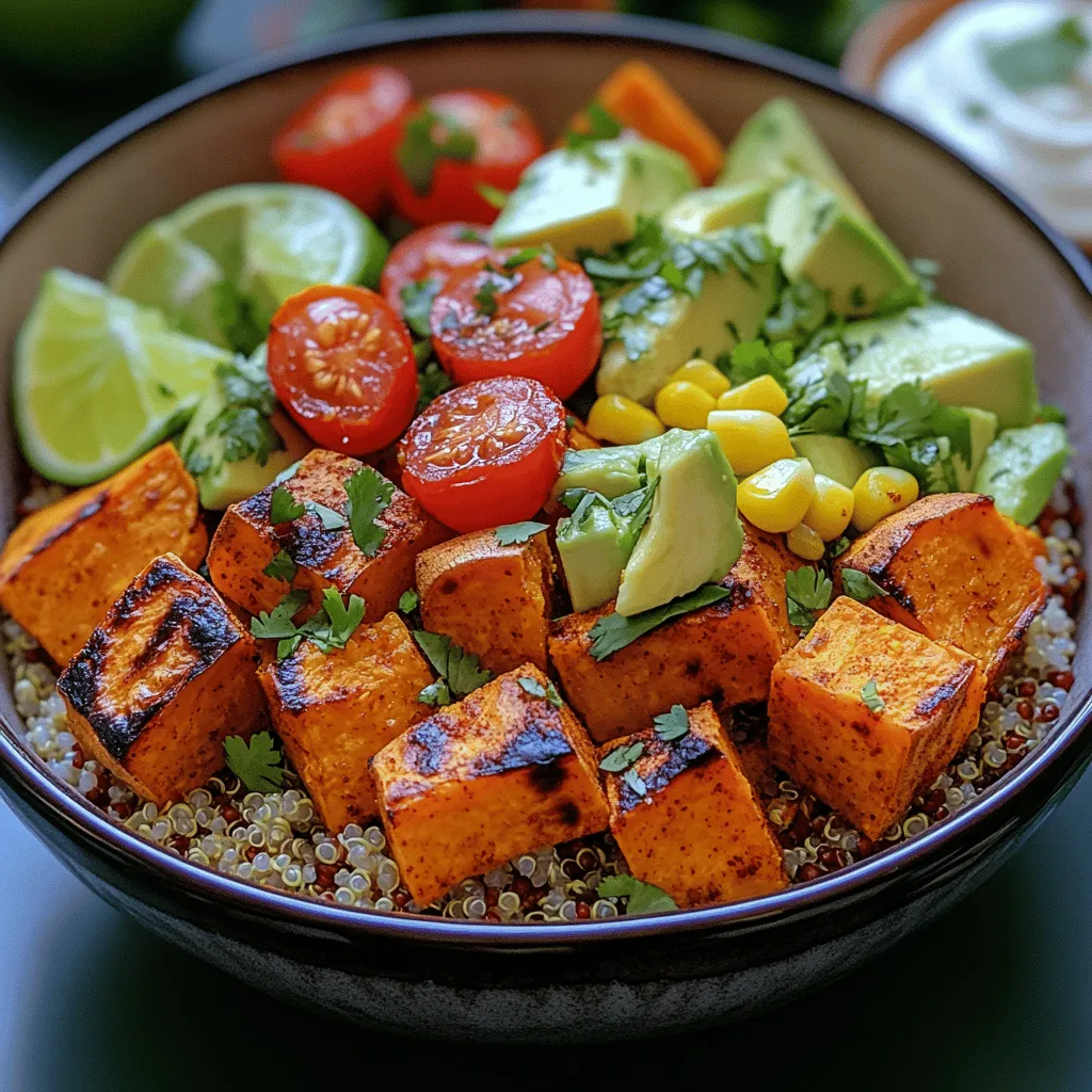 In the world of healthy eating, few dishes can match the vibrant flavors and wholesome ingredients of a spicy sweet potato burrito bowl. This colorful meal is not only a feast for the eyes but also a powerhouse of nutrition, combining the creamy sweetness of roasted sweet potatoes with a medley of spices and fresh vegetables. Burrito bowls have surged in popularity for their versatility, allowing for endless customization to suit individual tastes and dietary preferences. They are the perfect canvas for creativity, making them an ideal choice for both meal prep and weeknight dinners.
