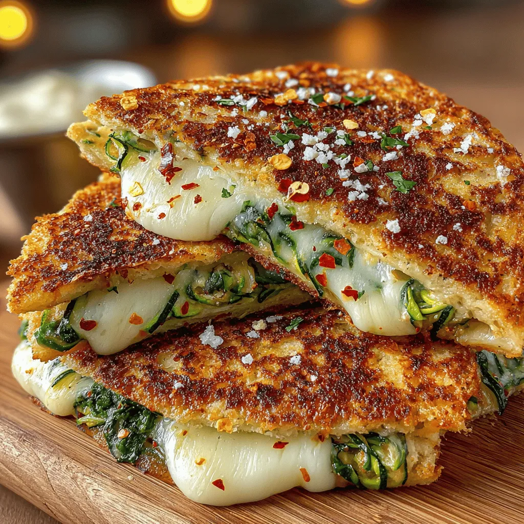 In recent years, there has been a noticeable shift towards healthier eating habits, with more people embracing plant-based meals that cater to both health and flavor. This trend is not just a passing phase; it reflects a growing awareness of the benefits of incorporating nutrient-dense foods into our diets. One such dish that perfectly aligns with this movement is Zucchini Spinach Grilled Cheese Wraps. Combining the wholesome goodness of vegetables with the comforting allure of grilled cheese, these wraps present an enticing option for anyone looking to enjoy a delicious meal without sacrificing nutrition.