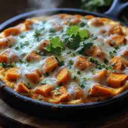 In today's culinary adventure, we delve into a delightful fusion of flavors with the Spicy Green Chili Sweet Potato Frittata. This dish is not just a meal; it’s an experience that combines the natural sweetness of sweet potatoes with the invigorating heat of fresh green chilies, all enveloped in the creamy richness of eggs. Whether you’re looking for a hearty breakfast, a vibrant brunch option, or a light dinner that feels indulgent without the guilt, this frittata checks all the boxes.