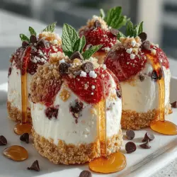 As warmer weather approaches, the craving for light, refreshing desserts intensifies. Enter the Frosty Strawberry Dream Clusters—a delightful and healthy treat that perfectly captures the essence of summer. These clusters are not only a feast for the eyes but also a guilt-free indulgence that combines the sweetness of ripe strawberries with the creamy richness of Greek yogurt. Ideal for any occasion, from casual family gatherings to festive celebrations, this recipe is as versatile as it is delicious.