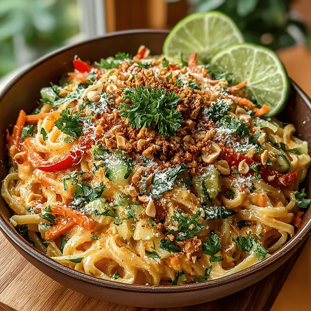 Thai cuisine is celebrated for its vibrant flavors and fragrant ingredients, making it a beloved choice for food enthusiasts around the world. Known for its unique blend of sweet, salty, spicy, and sour elements, Thai cooking offers an enticing sensory experience. One dish that encapsulates this culinary diversity is the Spicy Thai Peanut Noodle Bowl. This dish not only stands out for its bold flavors but also appeals to those seeking a quick, healthy, and delicious meal option.