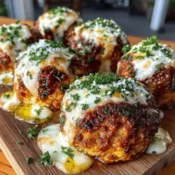 Baked Chicken Parmesan Meatballs: The Perfect Recipe for Flavor and Health