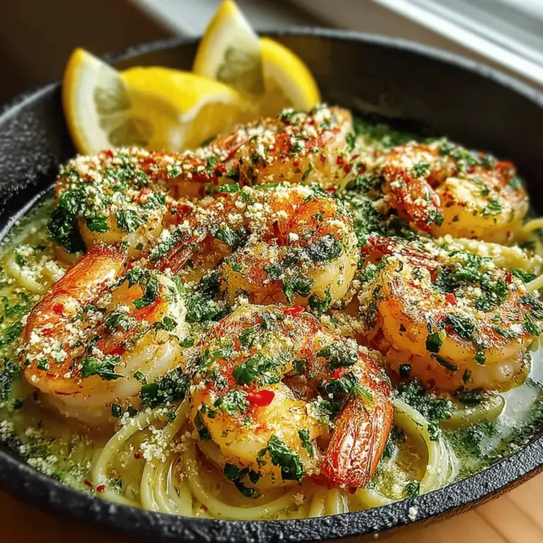 Shrimp scampi is a beloved classic in Italian-American cuisine, celebrated for its delightful combination of succulent shrimp, aromatic garlic, and a luscious, buttery sauce. This dish has become a staple in many households due to its simplicity and the ability to elevate any meal, whether it’s a casual weeknight dinner or an elegant gathering. The “Zesty Lemon Garlic Shrimp Scampi” version takes this classic recipe to new heights by incorporating vibrant lemon and rich garlic flavors, creating a delicious medley that tantalizes the palate.